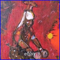 Small Painting & Book Jim Covarrubias Santa Fe NM Phoenix Arizona