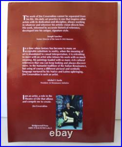 Small Painting & Book Jim Covarrubias Santa Fe NM Phoenix Arizona