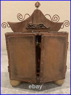 Spooky Occult Spirit Box Sculpture by Listed California Artist Ronald Lipking