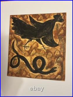 Stephen Chandler Georgia Red Mud Painting, Chicken Races Snake 2009