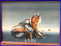 Sylvia Mucki Nestler Original Oil Painting Untitled Signed 1985