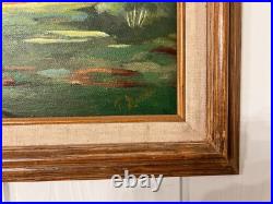 TERRY GARDA PAINTING A Mountain Town Modern northern Appalachia folk art