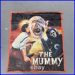 The Mummy ghana movie poster Oil On Floursack By Ja Pastony
