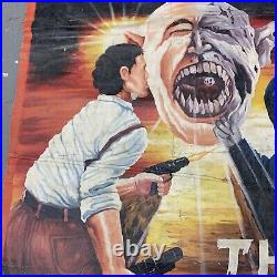 The Mummy ghana movie poster Oil On Floursack By Ja Pastony