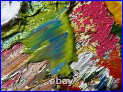 Thick Oil Painting? Realism Art? Signed Original Outsider? Male Man Portrait Ooak A
