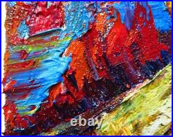Thick Oil Painting? Realism Art? Signed Original Outsider? Male Man Portrait Ooak A