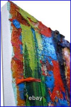 Thick Oil Painting? Realism Art? Signed Original Outsider? Male Man Portrait Ooak A