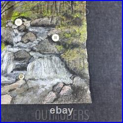 Through the Stones Creek Tree Song Painting by Apaydinli Contemp. Expressionism