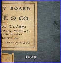 Trompe LOeil 1 Dollar Bill Oil on Board 1920s