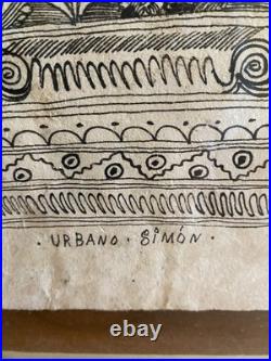 Urbano Simon Amate Bark Painting
