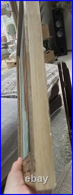 VTG Prize Pig Folk Art Oil On Board Barnyard Animal Primitive Framed Painting