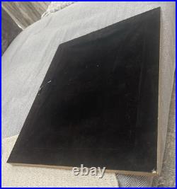 VTG Prize Pig Folk Art Oil On Board Barnyard Animal Primitive Framed Painting