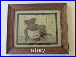 VTG RARE Original Folk Art painting by D. MASTERS KRIEBEL signed 1983 VTG RARE Original Folk Art painting by D. MASTERS KRIEBEL signed 1983