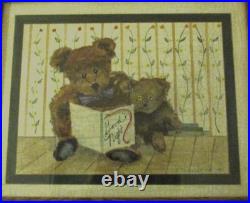 VTG RARE Original Folk Art painting by D. MASTERS KRIEBEL signed 1983