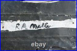 Very Rare Vintage Ra Miller Scrap Metal Cat Cow Outsider Folk Pop Art Amazing