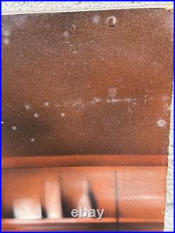 Vintage Black African American Folk Art People Bar Pool Drinking Oil Painting