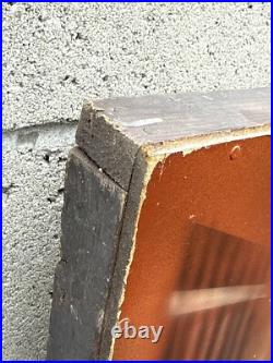 Vintage Black African American Folk Art People Bar Pool Drinking Oil Painting