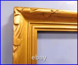 Vintage Carved Gilt Corner Newcomb Macklin style frame fits 16 x 20 painting