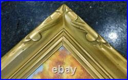 Vintage Carved Gilt Corner Newcomb Macklin style frame fits 16 x 20 painting
