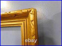 Vintage Carved Gilt Corner Newcomb Macklin style frame fits 16 x 20 painting