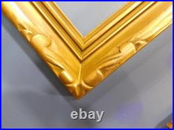 Vintage Carved Gilt Corner Newcomb Macklin style frame fits 16 x 20 painting
