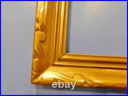 Vintage Carved Gilt Corner Newcomb Macklin style frame fits 16 x 20 painting