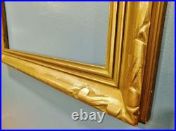 Vintage Carved Gilt Corner Newcomb Macklin style frame fits 16 x 20 painting