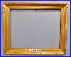 Vintage Carved Gilt Corner Newcomb Macklin style frame fits 16 x 20 painting