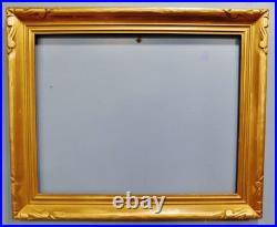 Vintage Carved Gilt Corner Newcomb Macklin style frame fits 16 x 20 painting