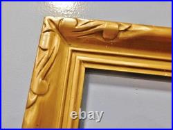 Vintage Carved Gilt Corner Newcomb Macklin style frame fits 16 x 20 painting