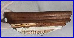 Vintage Folk Art Oil Painting Signed R Lyuins Church Landscape 8x10 Original