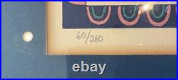 Vintage Folk Art Serigraph Limited Edition 60/260 Signed Artist Print
