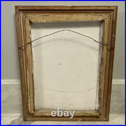 Vintage Haitian Folk Art Painting M. E. Canneus 1960s Tap Tap Bus Market Scene