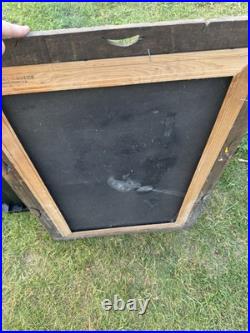 Vintage Lion Black Velvet Painting FOLK ART MCM SIGNED ORTEZ 41 x 28 Man Cave