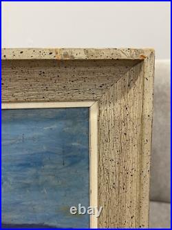 Vintage Norway Elida Jorde Kristiansen Signed Oil Painting Mountain Landscape