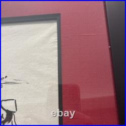 Vintage Signed Minimalist Folk Art Painting