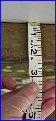 Vintage Theodore Degroot Lath Art Farm Wood Mosaic 37x25 Signed Folk Vintage Theodore Degroot Lath Art Farm Wood Mosaic 37x25 Signed Folk
