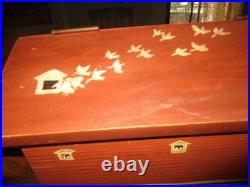 Vintage Toy Folk Art Paintings Noah's Ark 10 Animals Primitive New England Find