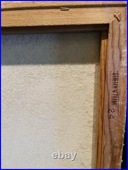 Vintage folk art household surrealism Signed By The Artist Randall Raley 1981