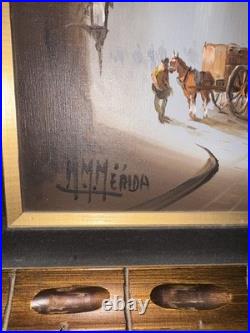 Vintage original Manuel Munoz Merida