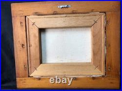 Watermelon folk art original painting monogrammed