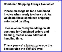 White Dots on Trails Original Abstract Painting Bold Color Modern Art 14x11